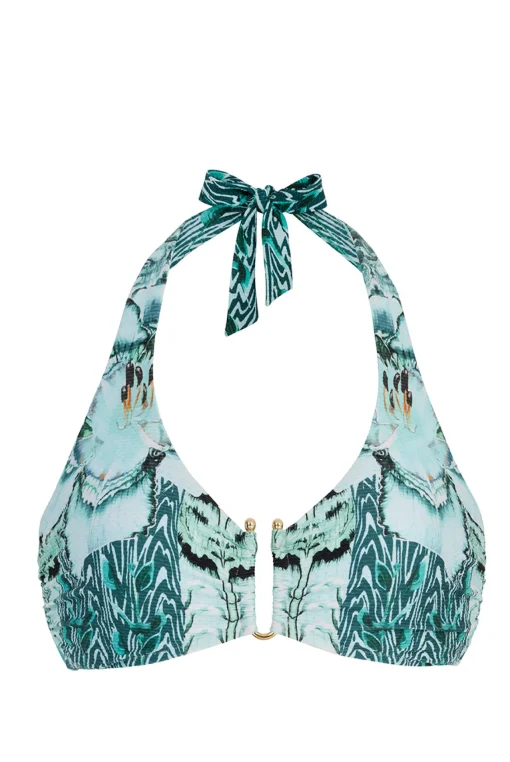 Liana U-Bar Halterneck Top