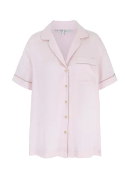 Lucca Short Sleeve Silk Pyjama Set