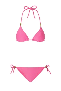 Magenta Triangle Bikini
