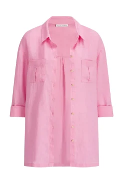 Marina Cay Linen Beach Shirt