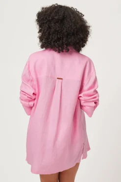 Marina Cay Linen Beach Shirt