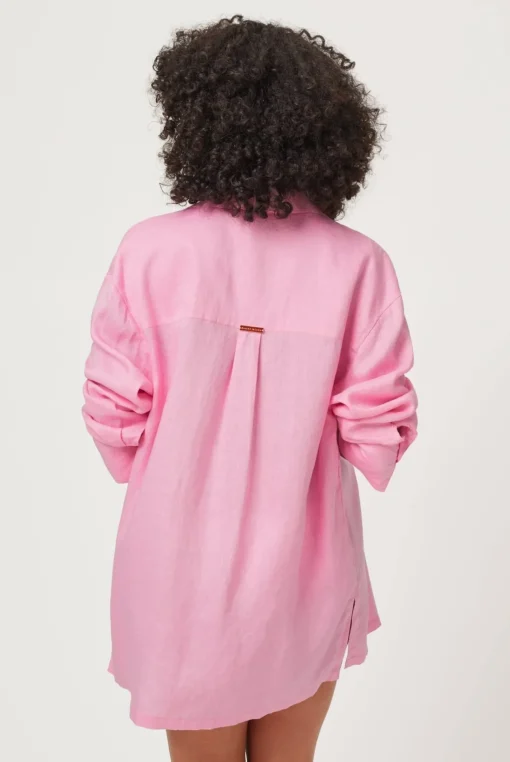 Marina Cay Linen Beach Shirt