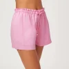 Marina Cay Linen Drawstring Shorts
