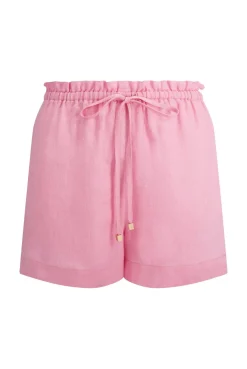 Marina Cay Linen Drawstring Shorts
