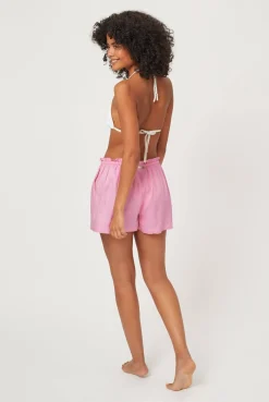 Marina Cay Linen Drawstring Shorts