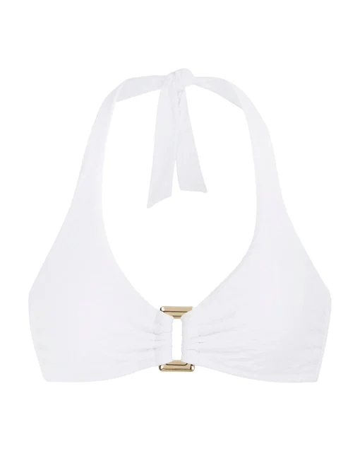 Milos Rectangle Halterneck Top