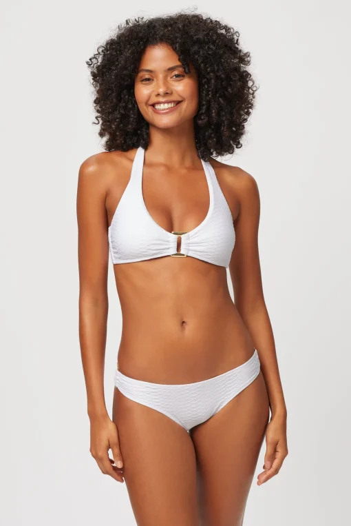 Milos Rectangle Halterneck Top