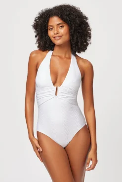Milos U-Bar Halterneck Swimsuit