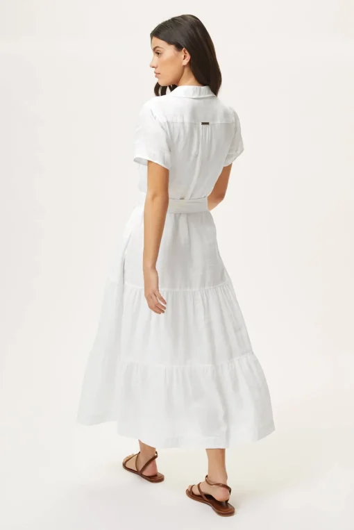Mitsio Island Short Sleeve Shirt Dress
