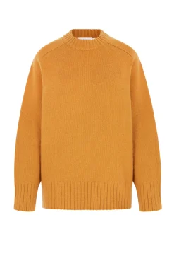 Mustard Aspen Crew Neck Jumper