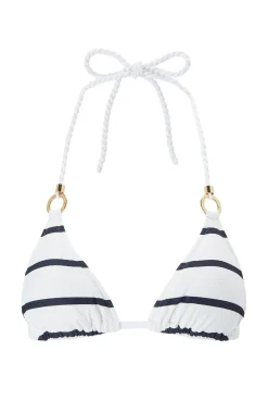 Nautical Stripe Ring Triangle Top
