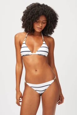 Nautical Stripe Ring Triangle Bottom