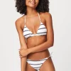 Nautical Stripe Triangle Bikini