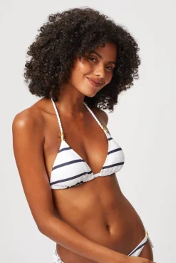 Nautical Stripe Triangle Top