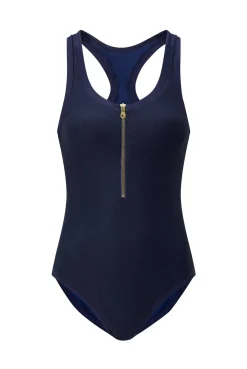 Navy Racerback Swimsuit