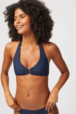 Navy Rectangle Top