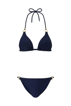 Navy Ring Triangle Bikini