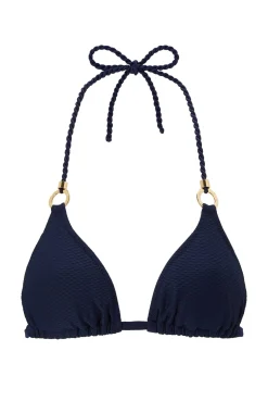 Navy Ring Triangle Top