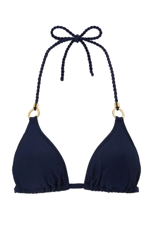 Navy Ring Triangle Top