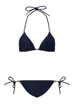 Navy Triangle Bikini