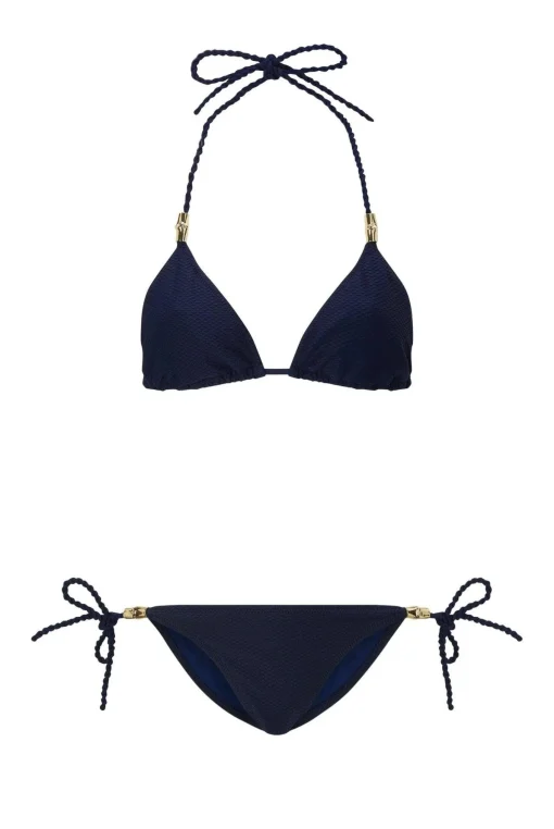 Navy Triangle Bikini