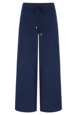 Navy Zermatt Milano Knit Trouser