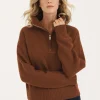 Nutmeg Lake Tahoe Half Zip Jumper
