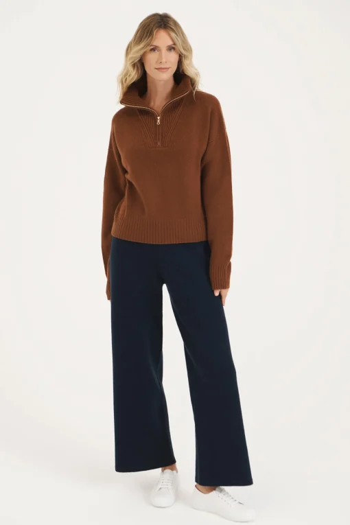 Nutmeg Lake Tahoe Half Zip Jumper