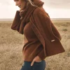Nutmeg Meribel Cable Knit Scarf