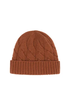 Nutmeg Vail Cable Knit Hat
