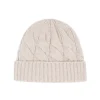 Oatmeal Vail Cable Knit Hat