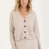 Oatmeal Whistler Milano Knit Cardigan