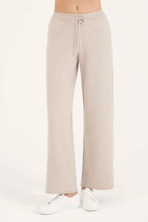 Oatmeal Zermatt Milano Knit Trouser