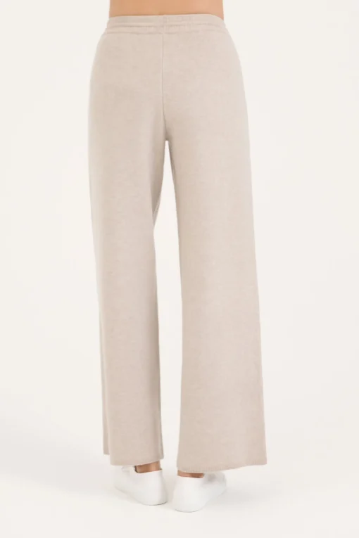 Oatmeal Zermatt Milano Knit Trouser