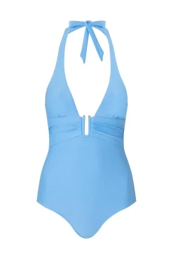 Ocean Tide U-Bar Halterneck Swimsuit