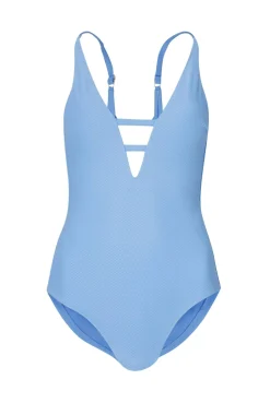 Ocean Tide V-Neck Swimsuit