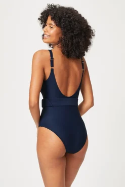 Porto Cervo Belted Swimsuit
