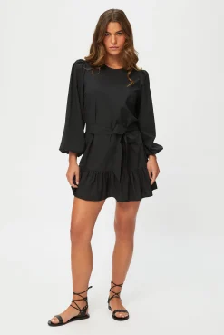 Puebla Long Sleeve Mini Dress