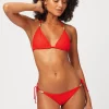 Red Triangle Bikini