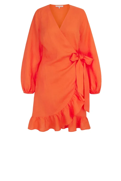 San Sebastian Mini Wrap Dress