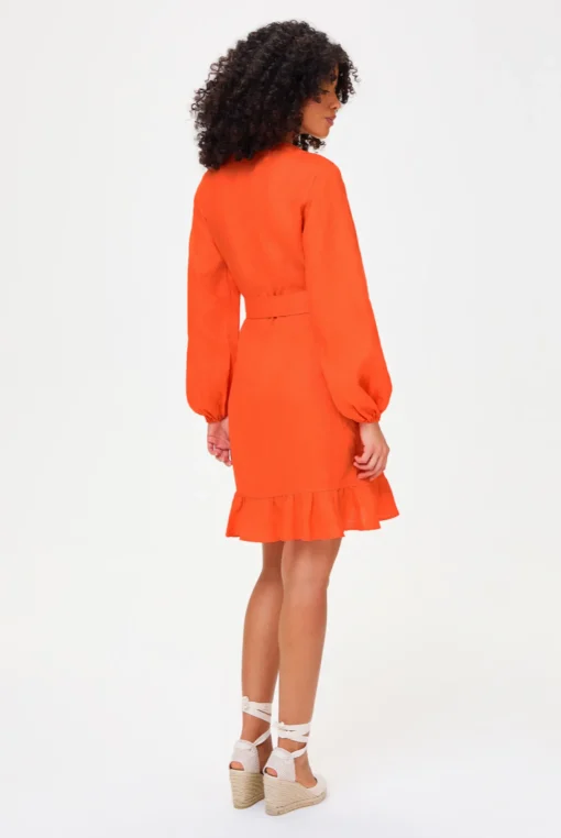 San Sebastian Mini Wrap Dress