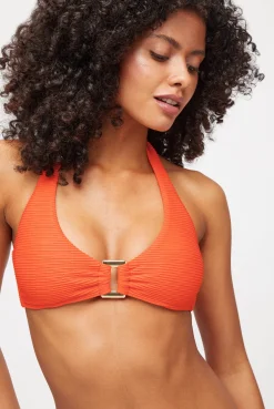 San Sebastian Rectangle Halterneck Top