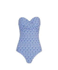 Sardinia Cross Over Bandeau Swimsuit