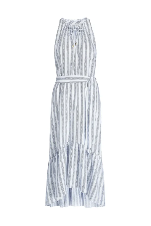 Sardinia Frill Midi Dress