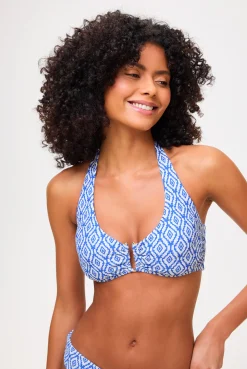 Sardinia U-Bar Halterneck Top