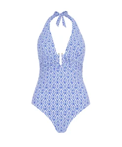 Sardinia U-Bar Halterneck Swimsuit