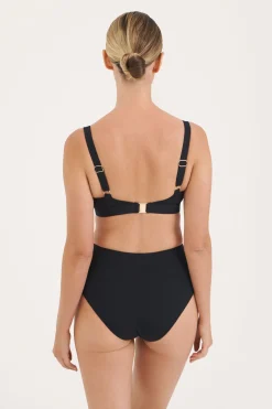 Sculpt Black High Waisted Bottom