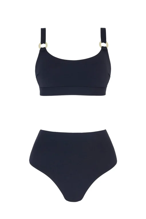 Sculpt Black Scoop Bikini