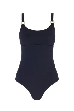 Sculpt Black Scoop Swimsuit