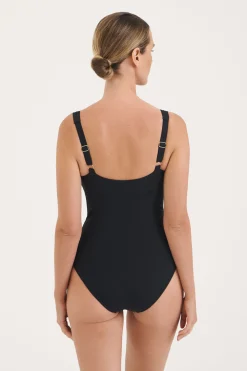 Sculpt Black Slider Swimsuit